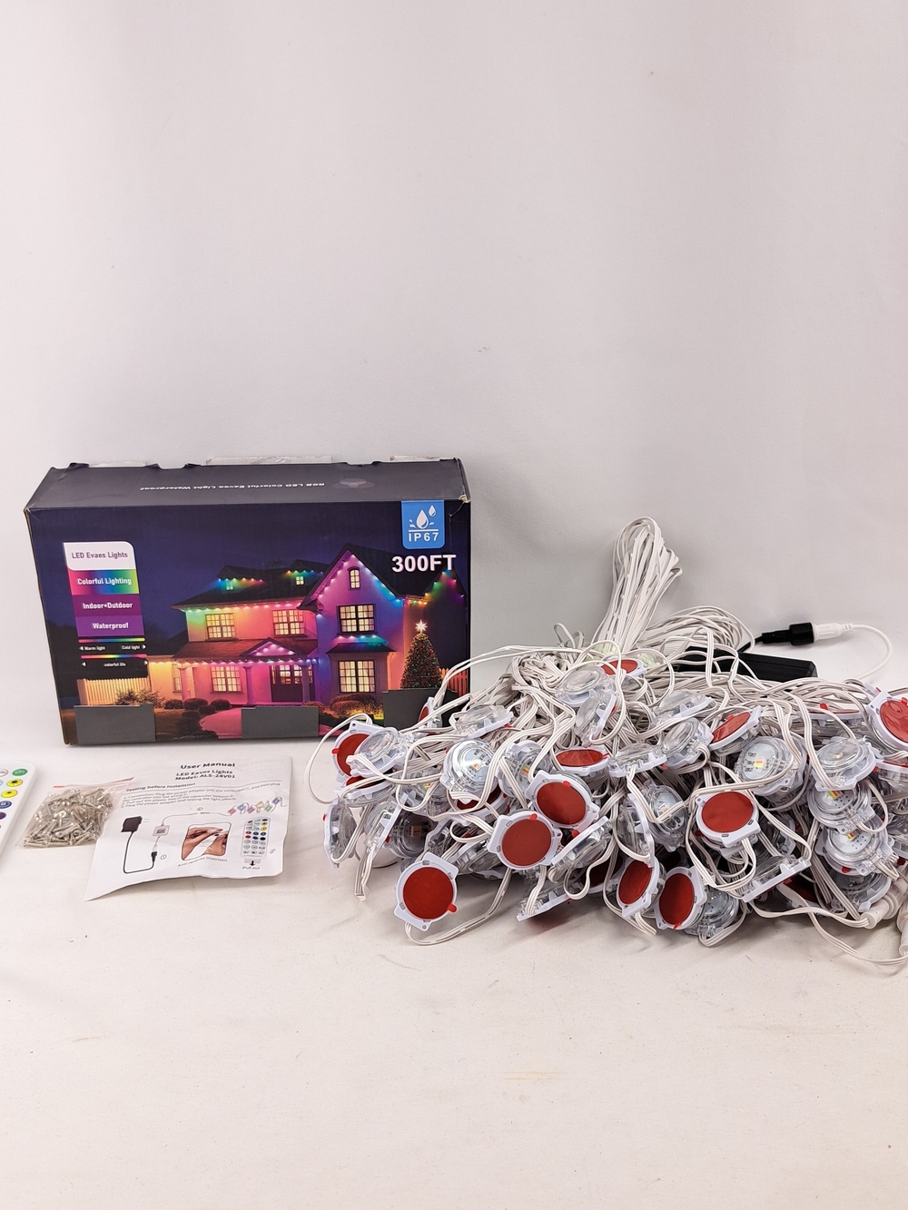 Multicolor RGB LED Pixel String Lights - Home Party Supplies